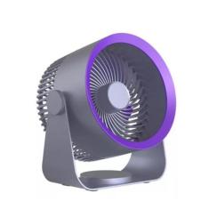 Imagem de Ventilador de circulação de ar casa ao ar livre usb recarregável silen