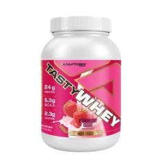 Imagem de Tasty Whey (900g) - Sabor: Morango. - Adaptogen