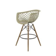 Imagem de Banqueta para Sala de Jantar Web Pp Dsw  Cinza