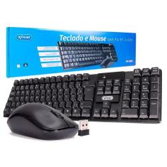 Imagem de Teclado E Mouse Sem Fio 2.4 Wireless Kp-2063 Knup