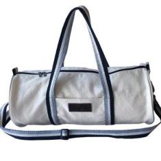 Imagem de Bolsa de Academia de Lona com Fita Vermelho-Feminino