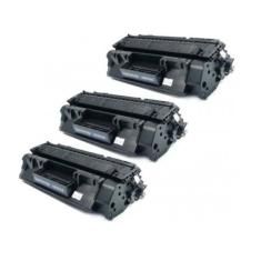 Imagem de Kit 03 Cartuchos De Toner Compatível Hp Ce-505x Cf-280x