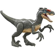 Imagem de Boneco Dinossauro Velociraptor Com Luz e Som Jurassic World - Mattel HNC11