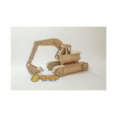 Imagem de Quebra-Cabeça 3D Escavadeira 113 Peças - Dinobrinque