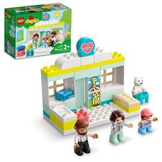 Imagem de LEGO DUPLO Rescue Doctor Visit 10968 Educational Building Toy; Playset da Clínica Médica para Crianças Pré-Escolares com mais de 2 anos (34 peças)