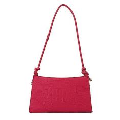 Imagem de Pequenas bolsas de ombro Tote para mulheres Bolsa de mão clássica retrô Bolsa de embreagem fofa e bolsa de mão (Pink)