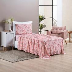 Imagem de Jogo De Cama 100% Algodão Joy Solteiro 03 Peças Fashion