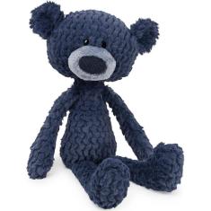 Imagem de GUND Ripple Toothpick Teddy Bear Textured Pelúcia Animal Recheado, Azul, 15"