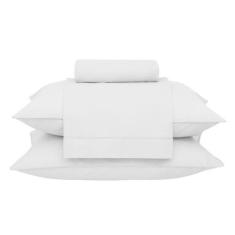 Imagem de Kit Jogo De Lençol Buddemeyer 4 Peças Cama Super King Basic Percalle 1