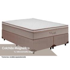 Imagem de Colchão Queen Magnético c/ Molas Ensacadas MasterPocket Bio Euro Pillow (158x198x27) - Kappesberg