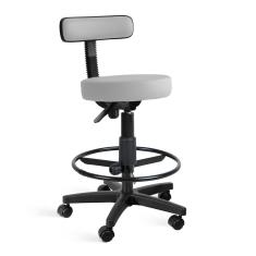 Imagem de Cadeira Mocho Patti Giratória Alta c/aro 0505