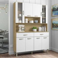 Imagem de Armário de Cozinha 8 Portas 2 Gavetas Golden Kits Paraná Freijó/supremo