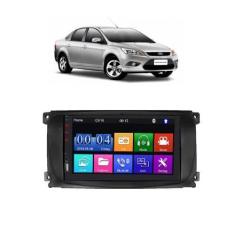 Imagem de Kit Multimídia Focus 2009 até 2013 Moldura Preta Mp5 2din Bt Usb Fm Le
