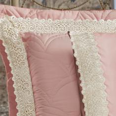 Imagem de Jogo De Cama Lençol King Classico Grippir 400 Fios - Rosê