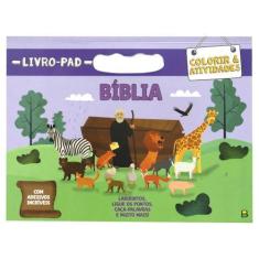 Imagem de Livro-Pad Colorir & Atividades: Bíblia