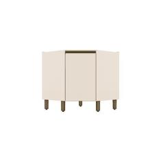 Imagem de Balcão de Cozinha Canto Oblíquo 1 Porta Connect Henn