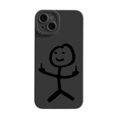 Imagem de Capa Capinha Para Iphone 11/11PRO/MAX Silicone Premium Meme - Genérico