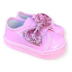 Imagem de Tenis Infantil Feminino Bebe Baby Love Confortável Ref Bb14
