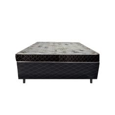 Imagem de Cama Box Casal Colchão Anny Espuma D23 Acolchões + Box Poliéster 52x138x188