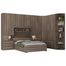 Imagem de Dormitório Queen Size Sem Cama 1222S San Remo - Móveis Ilan