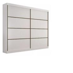 Imagem de Guarda Roupa Niteroi S Espelho 4 Gav - Leifer Branco - Móveis Atenas