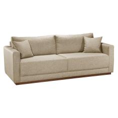 Imagem de Sofá 3 Lugares Portinari Poliéster Bege