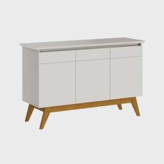 Imagem de Buffet Classic 3 Portas Off White - Imcal Móveis