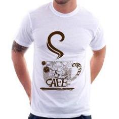 Imagem de Camiseta Café Coffee - Foca Na Moda
