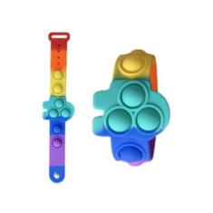 Imagem de Pulseira Pop It Fidget Toy Brinquedo Infantil - Among Us - Mizu
