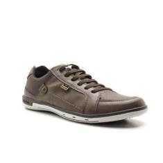 Imagem de Tênis Masculino Couro Polo Sapatênis Casual Confortável - Hankook, Mar