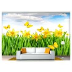 Imagem de Papel De Parede Flores Floral Flor Natural 3D Nfl158