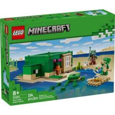Imagem de Lego 21254 Minecraft A Casa De Praia Tartaruga 234 Peças