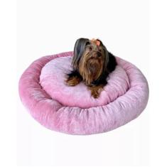 Imagem de Caminha Pet Redonda Para Cachorros E Gatos 75cm De Pelúcia - Baby Ado