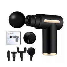 Imagem de Pistola Massageadora Eletrica Corporal De Fisioterapia Preto