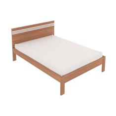 Imagem de Cama Casal Camélia Amêndoa e Branca