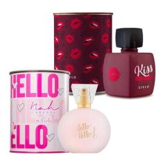 Imagem de Kit Hello Hello Lata + Kiss You More Perfume 100ml  - Ciclo - Ciclo In