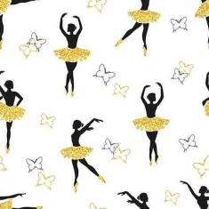 Imagem de Papel De Parede Adesivo Bailarinas 589025873 0,58X3,00M