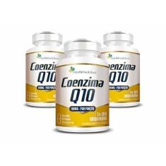Imagem de 3x COQ-10 Coenzima Q10 100% Pura (Ubiquinona) 60 Caps Flora Nativa do Brasil