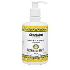 Imagem de Sabonete Líquido Terrapeutics Castanha do Brasil, Granado, Amarelo, 300ml