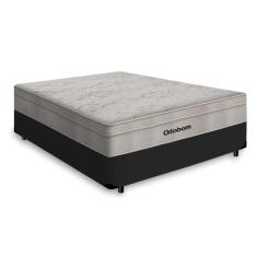Imagem de Cama Box Vi va + Colch o De Molas Ensacadas Ortobom Airtech S