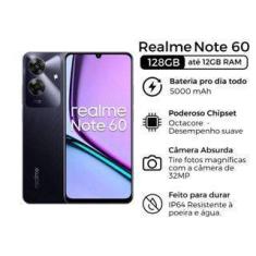 Imagem de Celular Realme Note 60 Dual SIM 3GB RAM 64GB 5000mh 7.85mm IP64 AI Boo