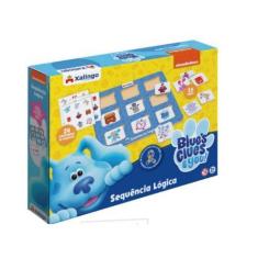 Imagem de Jogo de Tabuleiro Infantil Blue's Clues Sequencia Logica, Desenvolvime