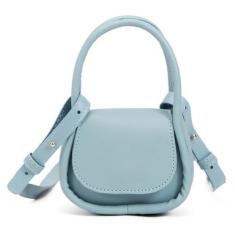 Imagem de Bolsa Feminina Transversal Mini Bag com Alça de mão - STAR SHOP, Azul 
