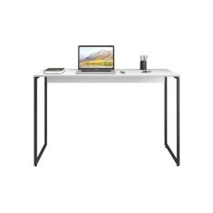 Imagem de Escrivaninha Estilo Industrial Tokyo - Fit Mobel Cor Branco