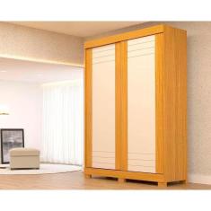 Imagem de Guarda Roupa Solteiro Ayla 2 Portas e 2 Gavetas Nature/Off White - ACP