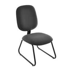 Imagem de Cadeira Diretor Trapézio para Escritório Linha Uno Marrom