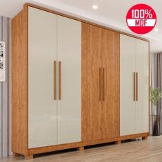 Imagem de Guarda-Roupa Casal 100% Mdf 6 Portas E 6 Gavetas Premium - Tudo De Móv