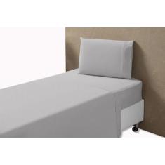 Imagem de Jogo De Lençol Solteiro 400 Fios 3 Peças Micropercal - Out Casa Confe