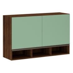 Imagem de Armário Jade para Cozinha 120 cm 2 Portas com Nicho Luciane