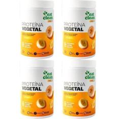 Imagem de Kit 4 Vegan Protein Banana Eat Clean 600G - Proteína Vegana